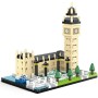KOCO Stavebnice mini Big Ben 523 dílků + 2 figurky plast v krabici