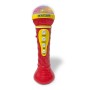 BONTEMPI Mikrofon karaoke dětský červený na baterie Světlo Zvuk