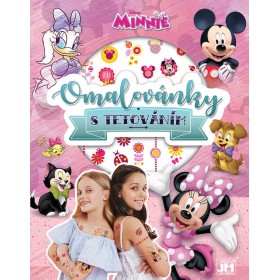 JIRI MODELS Omalovánky + tetování Disney Minnie Mouse