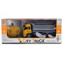 RC Auto nákladní sklápěčka na vysílačku 27MHz na baterie Světlo