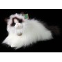 PLYŠ Kočka ragdoll 35cm ležící Eco-Friendly *PLYŠOVÉ HRAČKY*
