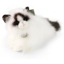 PLYŠ Kočka ragdoll 35cm ležící Eco-Friendly *PLYŠOVÉ HRAČKY*
