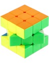 Hra skládací kostka (Rubikova) dětský hlavolam 3x3x3 plast