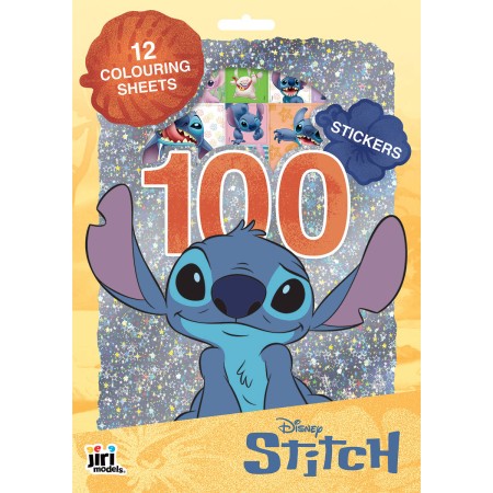 JIRI MODELS 100 samolepek + omalovánky Lilo & Stitch