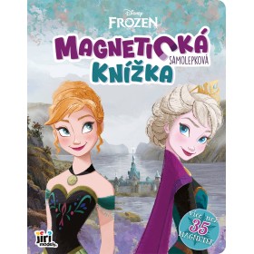 JIRI MODELS Magnetická samolepková knížka Ledové Království (Frozen)