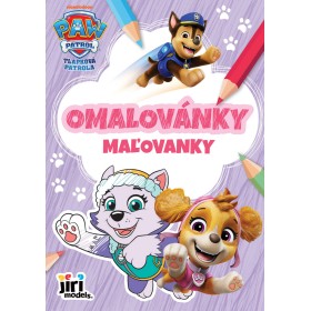 JIRI MODELS Omalovánky A5 Tlapková patrola holky