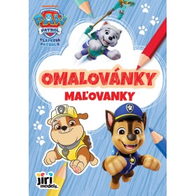 JIRI MODELS Omalovánky A5 Tlapková patrola kluci