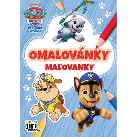 JIRI MODELS Omalovánky A5 Tlapková patrola kluci