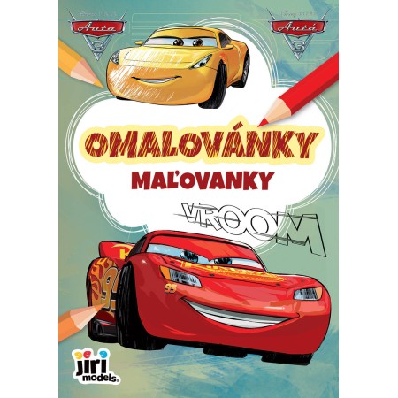 JIRI MODELS Omalovánky A5 Auta (Cars)