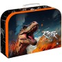 Kufřík dětský školní kartonový Dino Raptor 34x23x10cm lamino