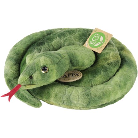 PLYŠ Had zelený 90cm Eco-Friendly *PLYŠOVÉ HRAČKY*