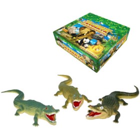 Krokodýl 38 cm 3 druhy Aligátor GUMA