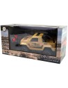 RC Auto Jeep vojenský na vysílačku 27MHz na baterie 2 barvy Světlo