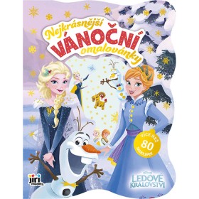 JIRI MODELS Nejkrásnější vánoční omalovánky Frozen (Ledové království)