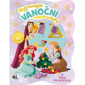 JIRI MODELS Nejkrásnější vánoční omalovánky Disney Princezny