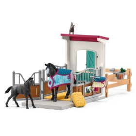 SCHLEICH Box pro koně set s klisnou a hříbětem s doplňky