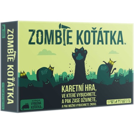 ADC Hra Zombie koťátka karetní *SPOLEČENSKÉ HRY*