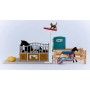 SCHLEICH Box pro koně set s klisnou a hříbětem s doplňky