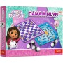 TREFL Hra Dáma a Mlýn Gábinin kouzelný domek 2v1 *SPOLEČENSKÉ HRY*