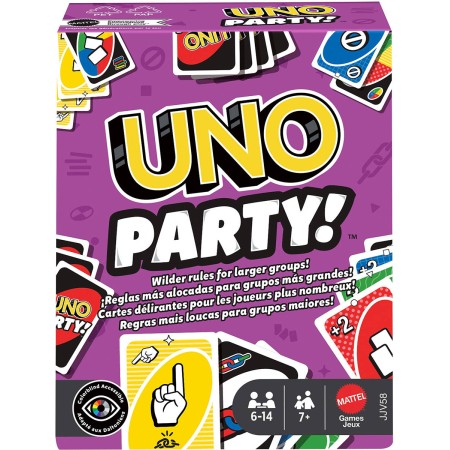 MATTEL Hra Uno karty Party! *SPOLEČENSKÉ HRY*