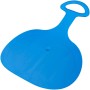 PLASTKON Klouzák Pinguin modrý dětská sáňkovací lopata na sníh plast