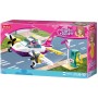 SLUBAN Girls Dream Soukromé letadlo 111 dílků + 1 figurka STAVEBNICE
