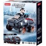 SLUBAN Space War Obrněné podpůrné vozidlo 90 dílků + 1 figurka 6v1 STAVEBNICE