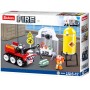 SLUBAN Fire Dálkově ovládaný robot 130 dílků + 1 figurka STAVEBNICE
