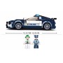SLUBAN Town Auto policejní sportovní vůz 284 dílků + 2 figurky STAVEBNICE