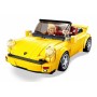SLUBAN Model Bricks Auto žlutý německý sporťák 290 dílků + 2 figurky STAVEBNICE