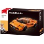 SLUBAN Model Bricks Sportovní vůz 2020 264 dílků + 1 figurka STAVEBNICE