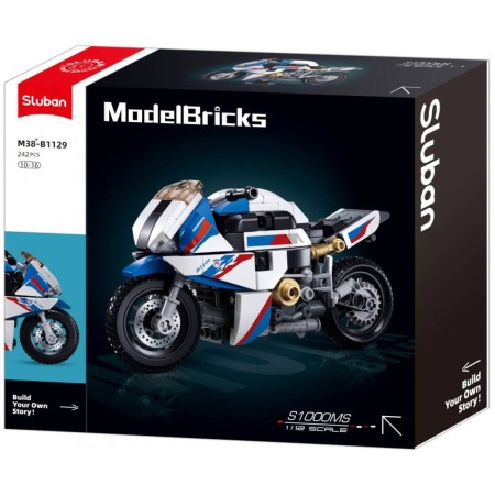 SLUBAN Model Bricks Motorka 1000RR 242 dílků STAVEBNICE