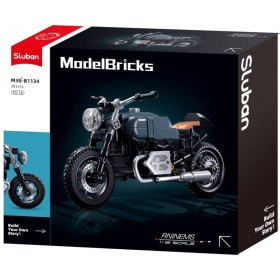 SLUBAN Model Bricks Motorka Latte 191 dílků STAVEBNICE