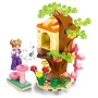 SLUBAN Girls Dream Kočičí domeček na stromě 82 dílků + 1 figurka STAVEBNICE