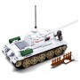 SLUBAN ARMY WWII Tank bílý T-34/85 518 dílků + 2 figurky STAVEBNICE