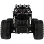 RC Auto off-road červený na vysílačku 27MHz kouřící na baterie Světlo