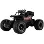 RC Auto off-road červený na vysílačku 27MHz kouřící na baterie Světlo