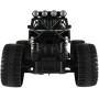 RC Auto off-road zelený na vysílačku 27MHz kouřící na baterie Světlo