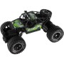 RC Auto off-road zelený na vysílačku 27MHz kouřící na baterie Světlo