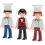 EFKO IGRÁČEK TRIO Vaříme set 3 figurky kloubové s doplňky