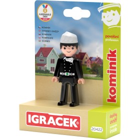 EFKO IGRÁČEK Kominík povolání set figurka kloubová s doplňky