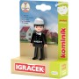 EFKO IGRÁČEK Kominík povolání set figurka kloubová s doplňky
