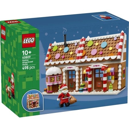 LEGO SEASONAL Vánoční perníková chaloupka 40809 STAVEBNICE