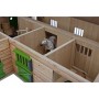 KIDS GLOBE Stáje pro koně 1:24 se 3 boxy DŘEVĚNÁ STAVEBNICE