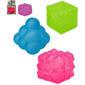 Neon Squeeze Sugar kostka cukru strečová antistresová 3 druhy 4 barvy