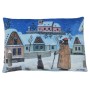 MORAVSKÁ ÚSTŘEDNA Polštář Josef Lada Půlnoc 45x30cm mikrovelur