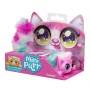 MINI PURRS PLYŠ Kočka interaktivní vrnící na baterie Světlo Zvuk 9 barev