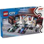 LEGO CITY Garáž F1 s vozy Mercedes-AMG a Alpine 60444 STAVEBNICE