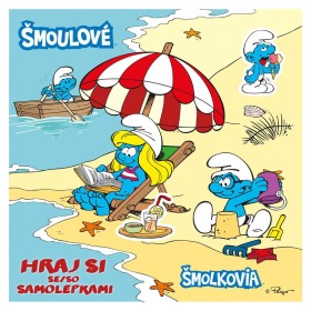 AKIM Samolepkové obrázkové album nalep znovu Šmoula