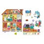 GRANNA Puzzle vzdělávací Můj dům 39 dílků skládačka 60x90cm v krabici